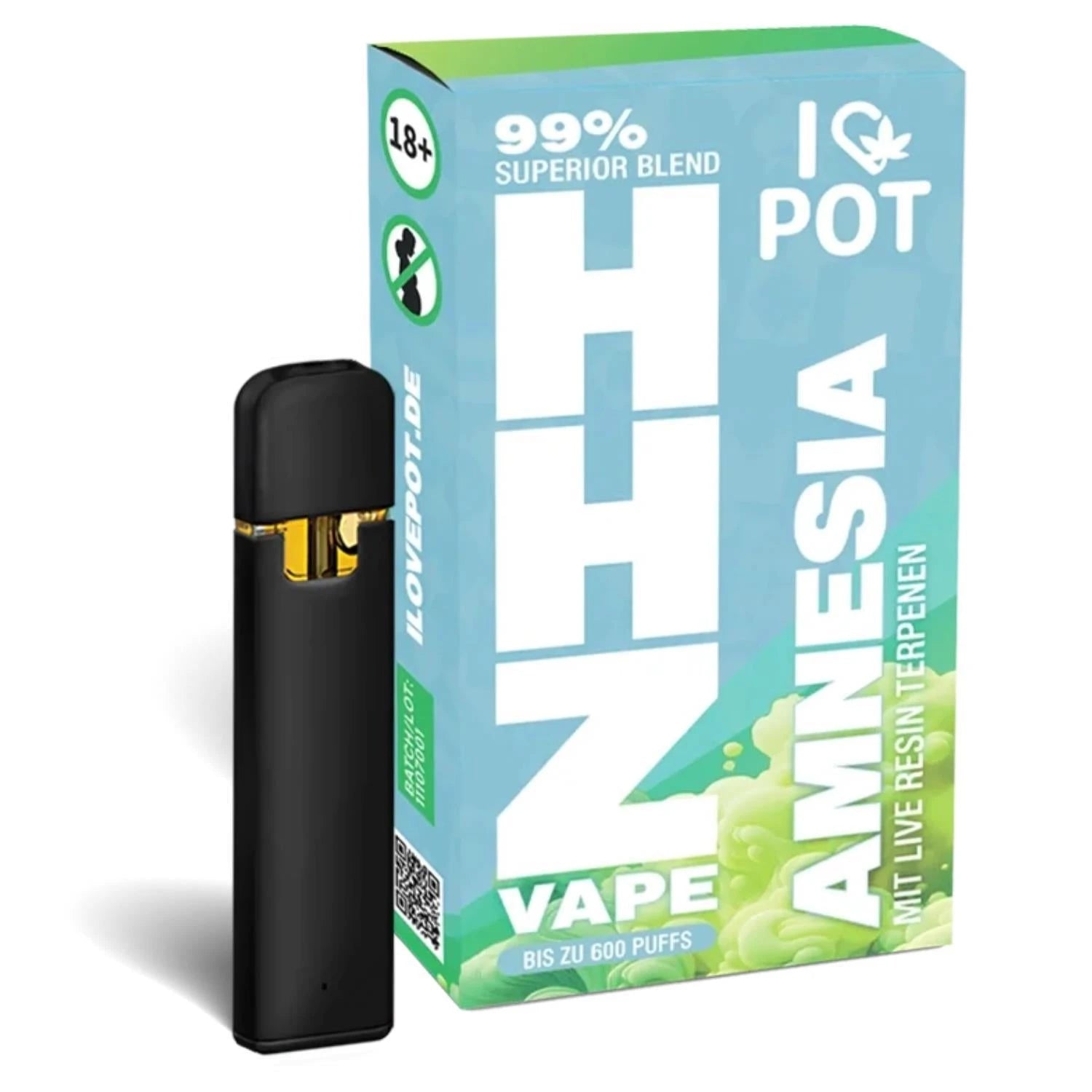 I LOVE POT 99% HHZ Superior Blend Einweg Vape I LOVE POT